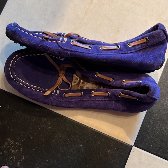 Sam Edelman suede driving loafer size 6 - Picture 3 of 3